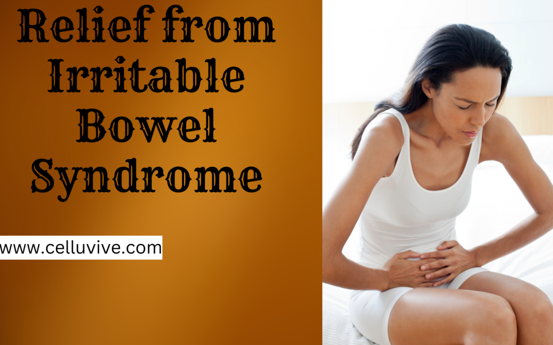 Lady experiencing irritable bowel syndrome